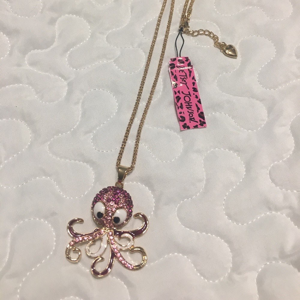 Betsy’s Johnson Octopus Necklace